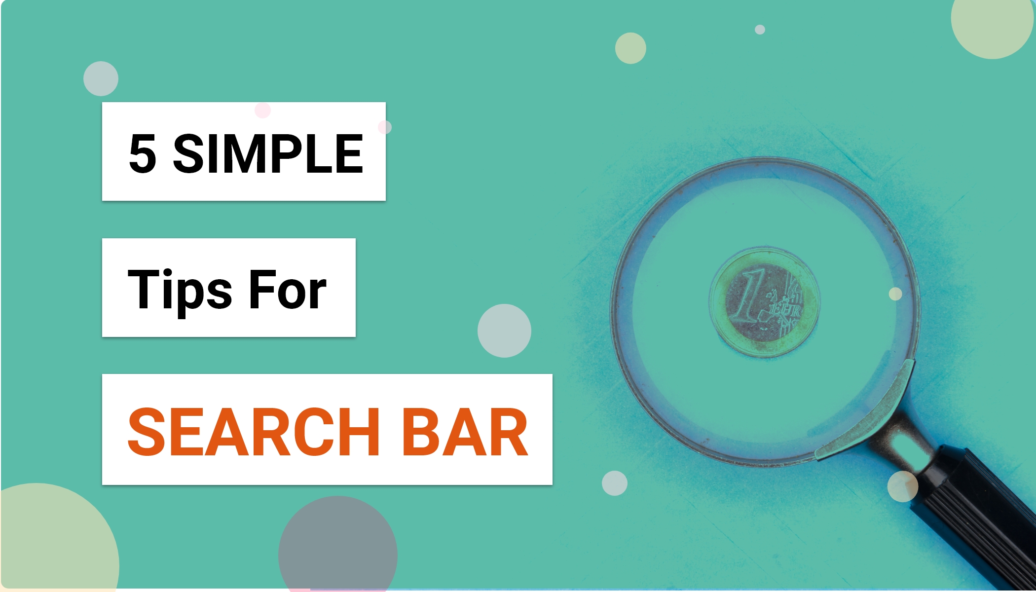 5 Simple Tips for the search Bar
